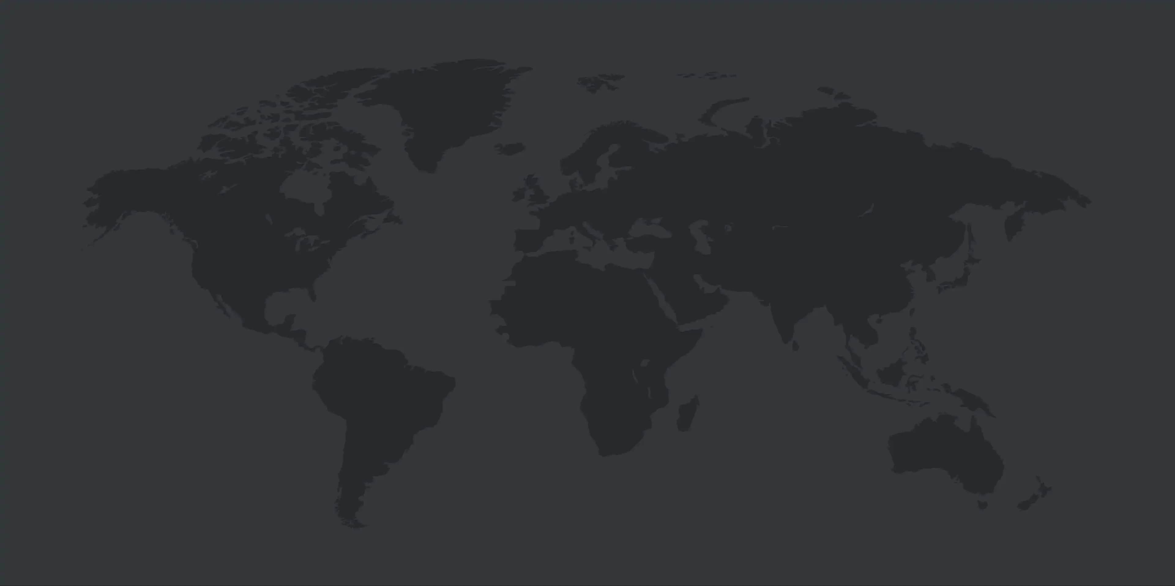 Mapa Mundial de operaciones logísticas